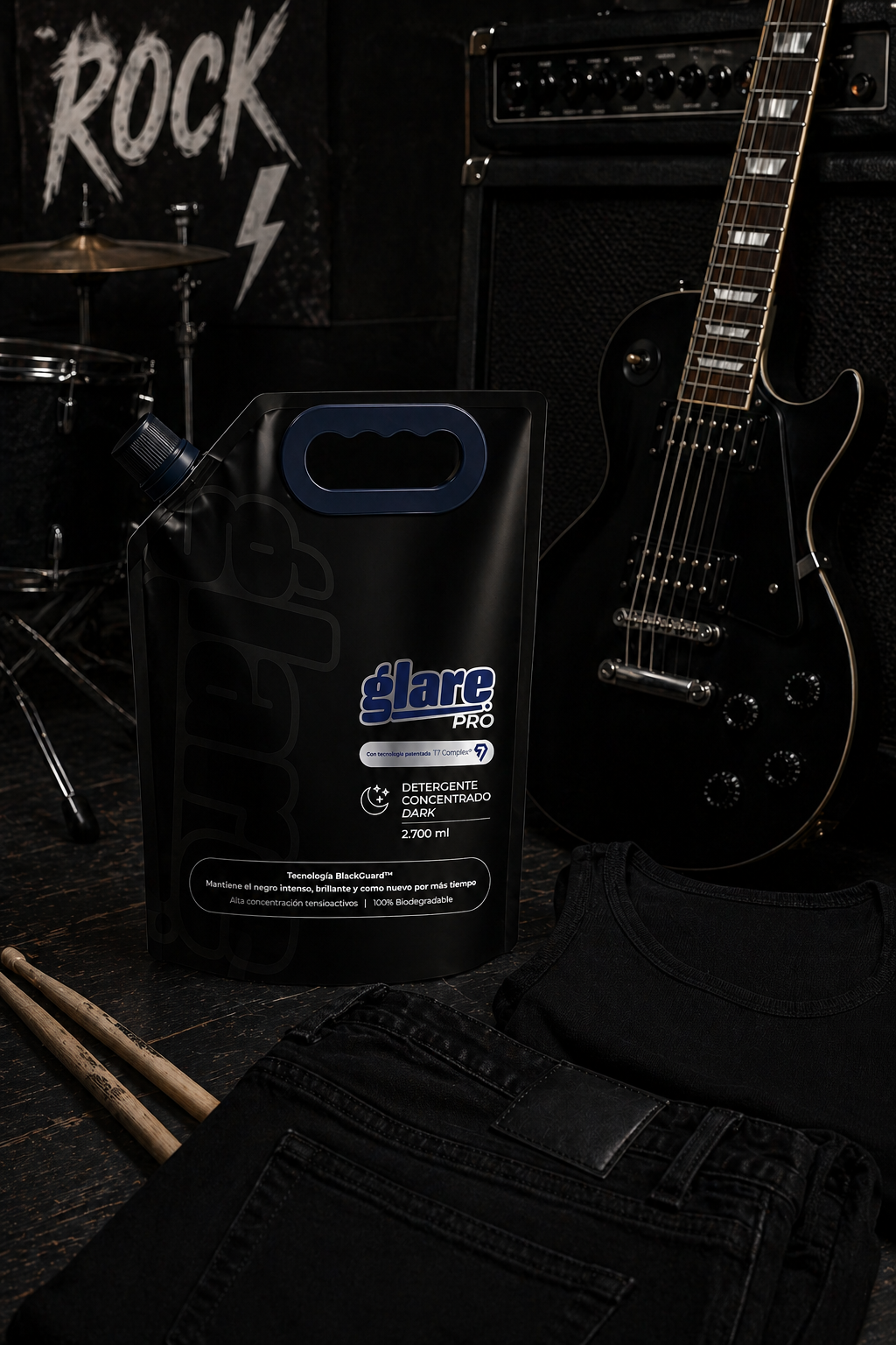 Detergente Glare Pro Dark 2.7 L