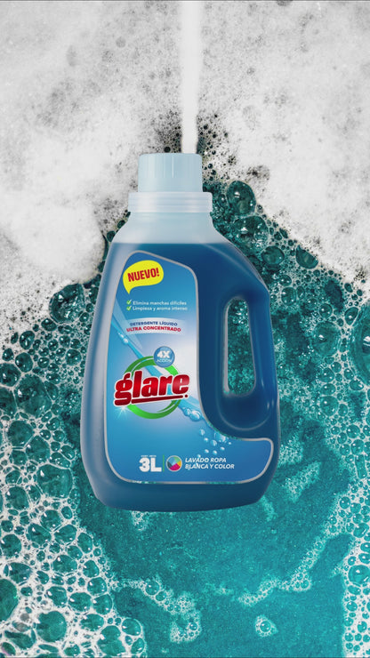 Detergente Glare Ultra Concentrado — 3 Litros